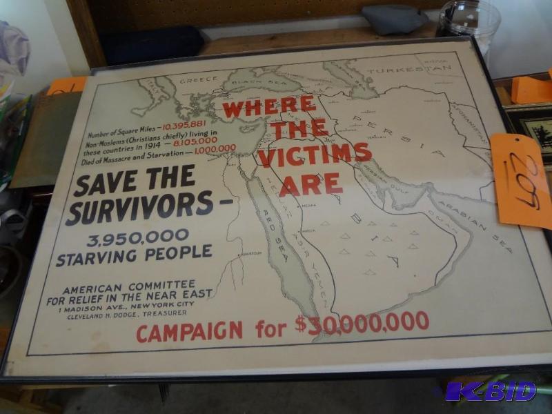 lot 209 image: Historic Old Poster...