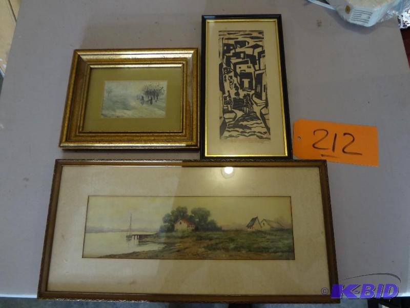 lot 212 image: (3) Neat Originals...