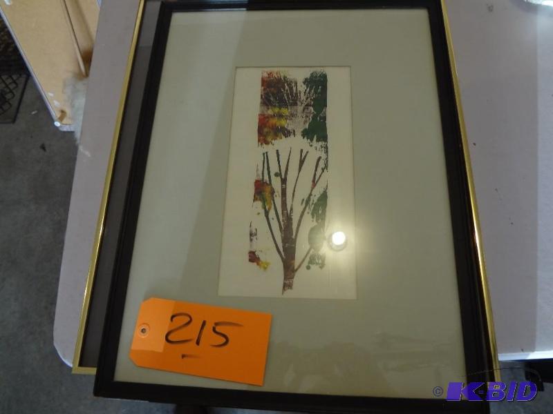 lot 215 image: (3) Originals...