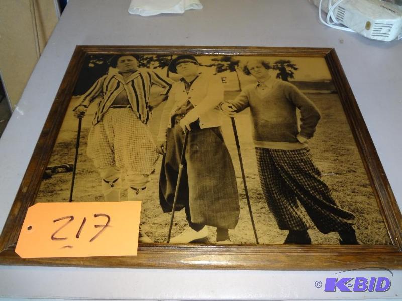 lot 217 image: Iconic American Image and extra Frame...