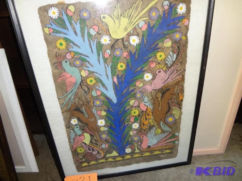 lot 221 image: Australian Dream, on hide...