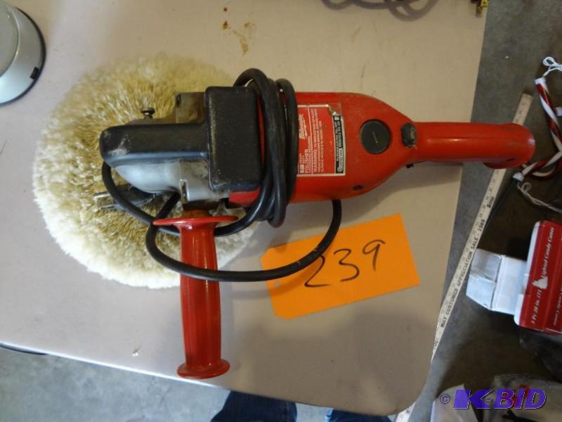 lot 239 image: Milwaukee Buffer...