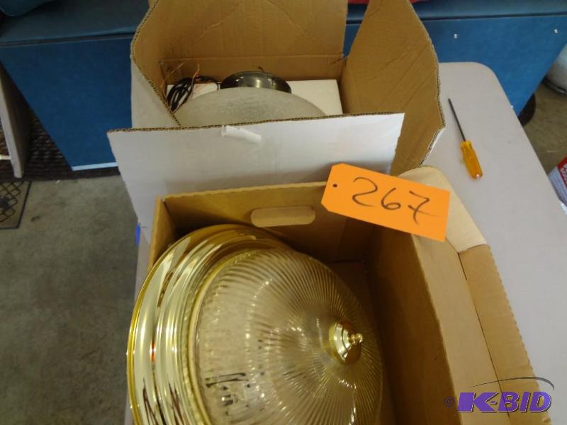 lot 267 image: Light Fixtures...