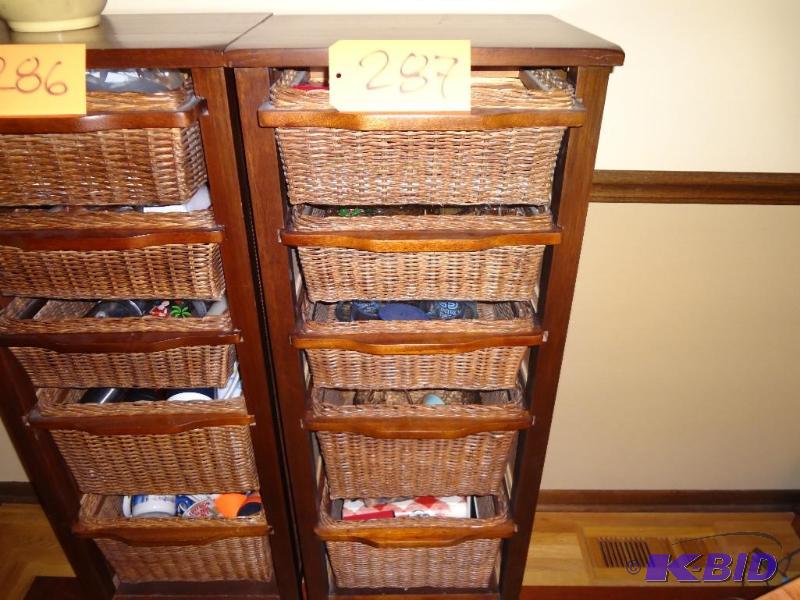 lot 287 image: Basket Shelf Piece...