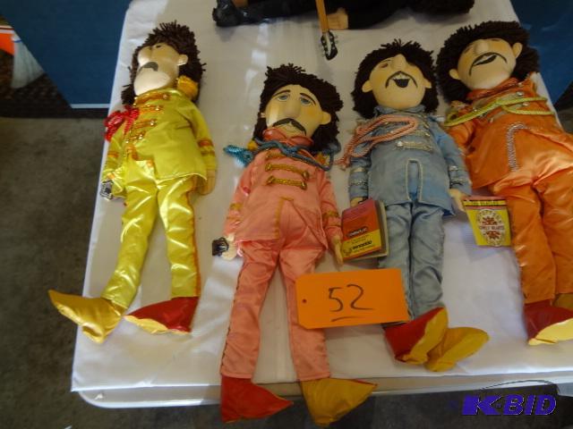 lot 52 image: Beatles Dolls, weve sold a lot of dolls but ...