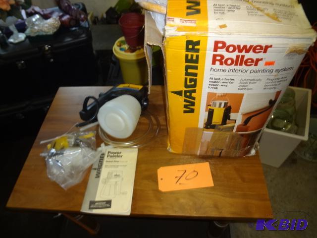 lot 70 image: Power Painter and Power Roller...