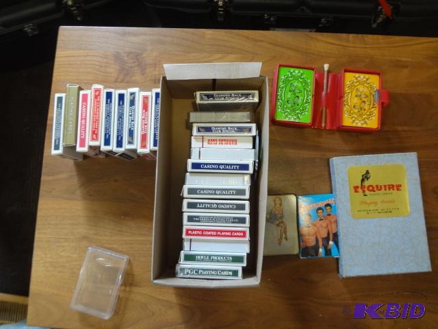 lot 72 image: Cards, including Large Esquire Set, look clos...