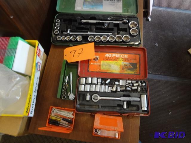 lot 97 image: Tool Sets...
