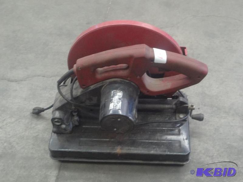 lot 114 image: Tool Shop 14" Cut-Off Saw (Needs Brushes...