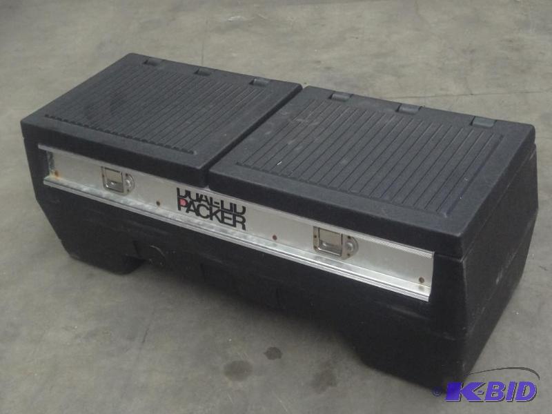 lot 48 image: Heavy Duty Plastic Toolbox For Full-Sized Tru...