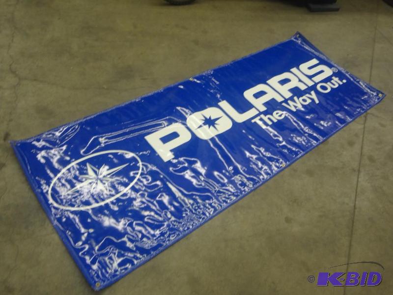 lot 58 image: 3x8 Polaris Banner...