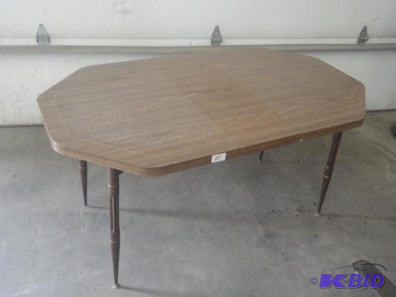lot 65 image: Vintage Dining Room Table...
