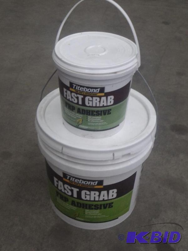 lot 66 image: (1) 1-Gallon & (1) 5-Gallon Jugs Of FRP A...