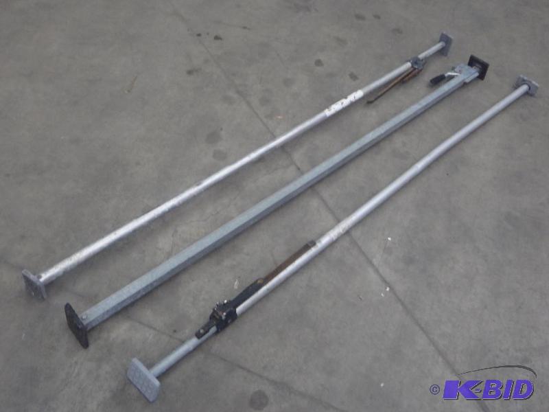 lot 85 image: (3) Ratcheting Cargo Load-Lock Bars...