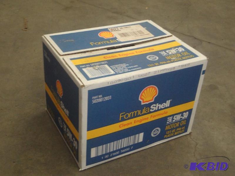 lot 90 image: (12) Quarts Of Shell 5W-30 Motor Oil...