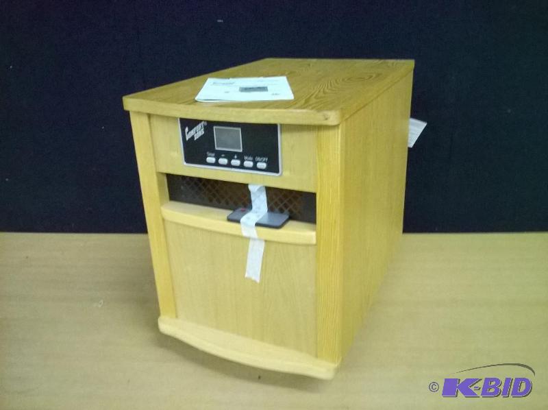 Comfort Zone Infrared Heater with Remote, oak...