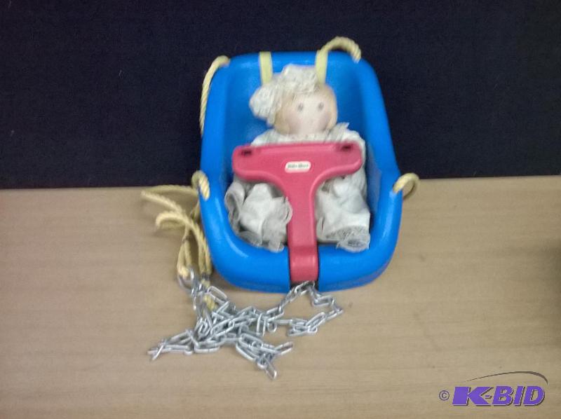 Little Tikes Childrens Swing with Vintage Do...