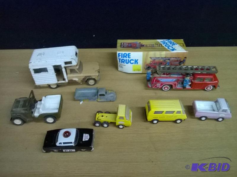 Vintage or Antique Die Cast Metal Toy Cars...
