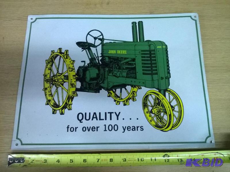 Metal John Deere Quality for over 100 years S...