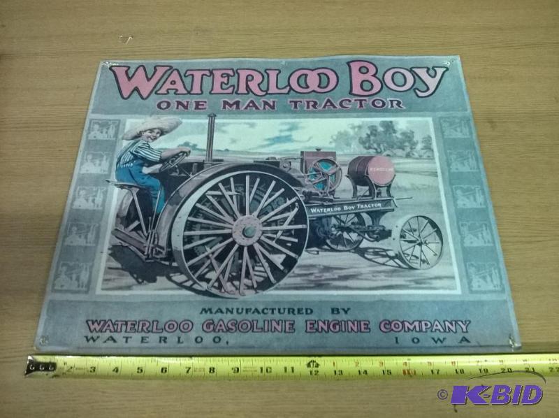 John Deere Waterloo Boy Tractor Print...
