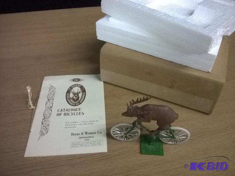 John Deere Bicycle Promotional Die Cast Repli...