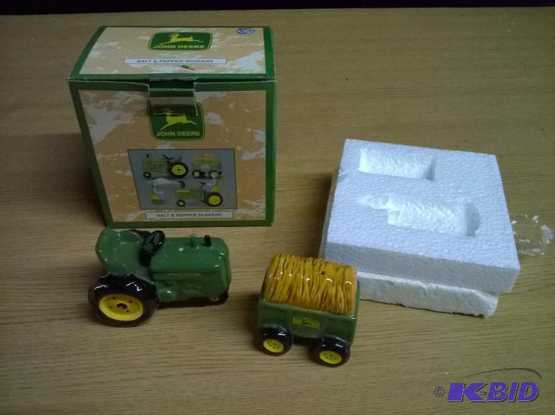 John Deere Salt &amp Pepper Shakers, Model A...