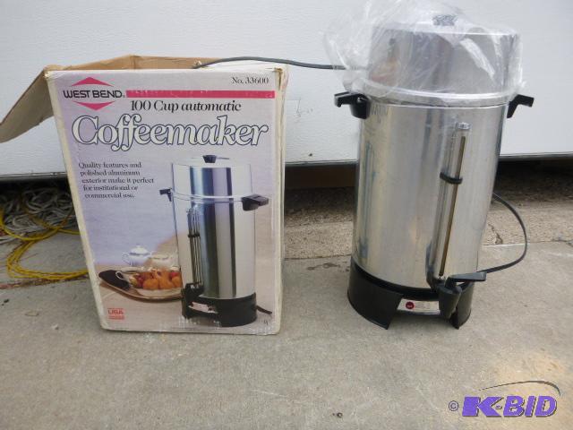 Westbend 100 Cup Automatic Coffee Maker...