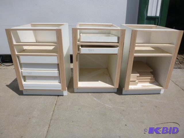 3 Miscellaneous Cabinets...