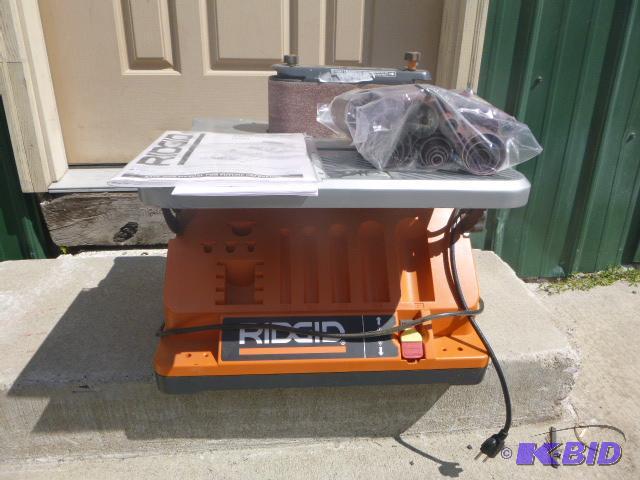 Ridgid Oscillating Edge Belt Spindle Sander M...