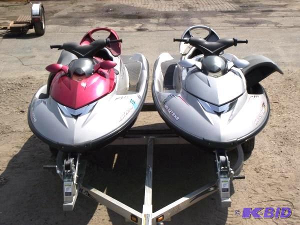 (2) 2004 Polaris MSX 150s and A 2006 Triton ...