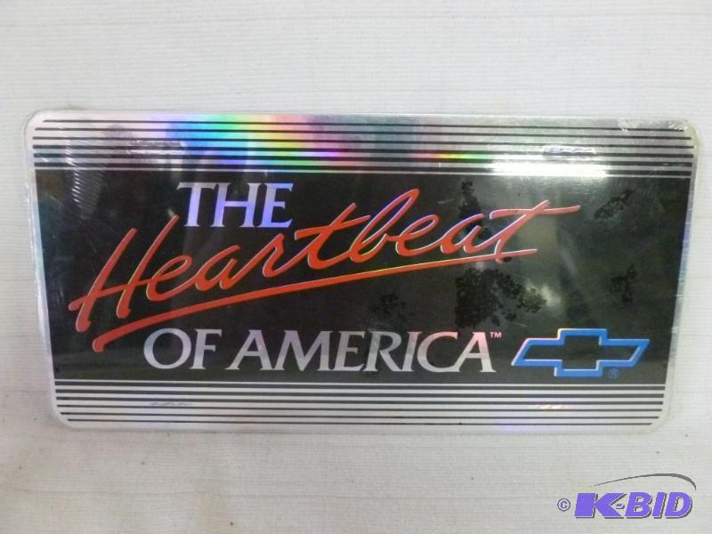 lot 101 image: Chevy " The Heartbeat Of America " ...
