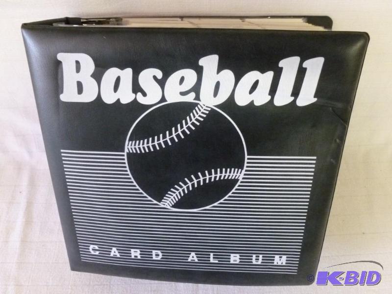 lot 113 image: Donruss 1992 MLB baseball card album collecti...