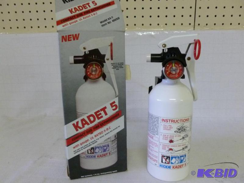 lot 139 image: Kidde Kadet 5 fire extinguisher model KA-5, n...