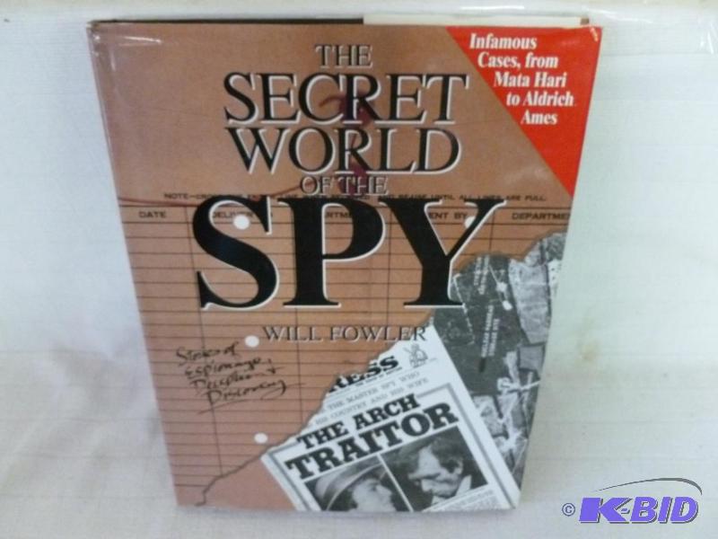 lot 143 image: Book - The Secret World Of The Spy - 1994....