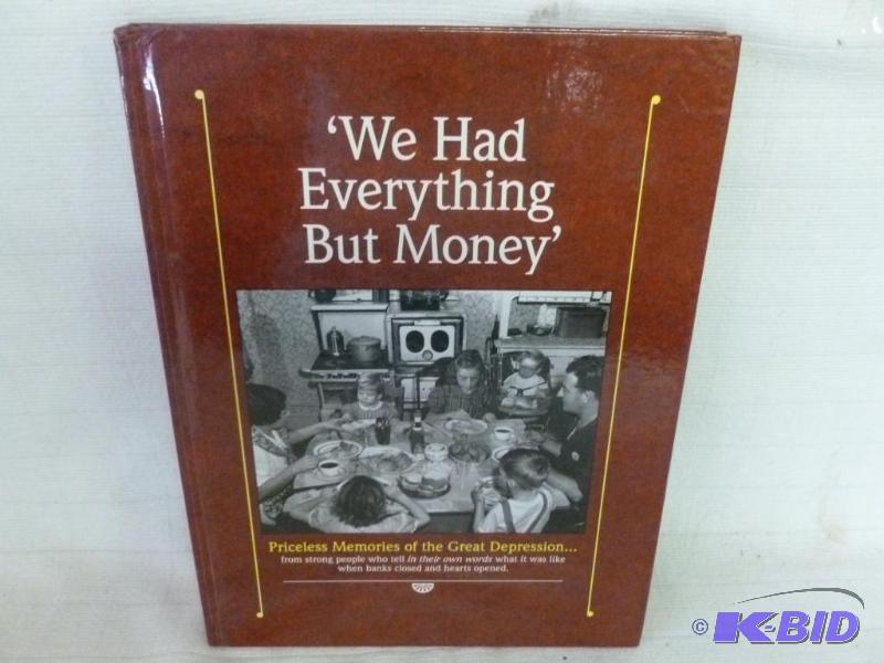 lot 146 image: Book - We Had Everything But Money, Priceless...