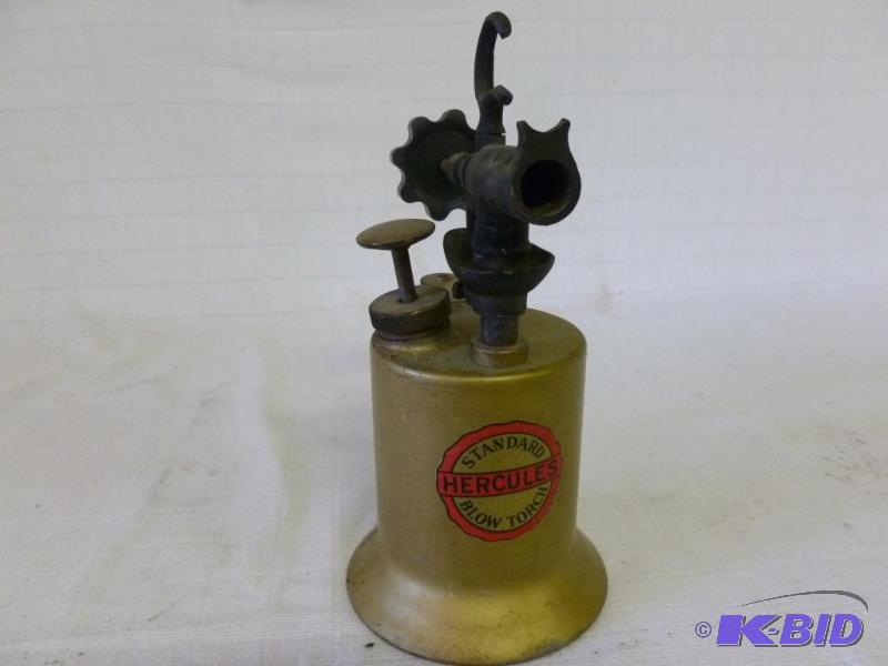 lot 154 image: Vintage Hercules standard blow torch, great c...