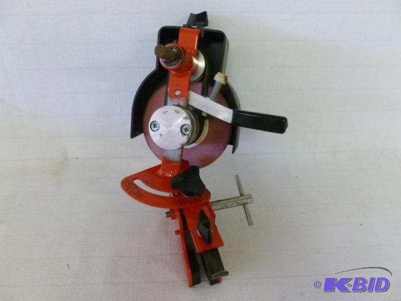 lot 155 image: Martek clamp on chain saw sharpening tool, ma...