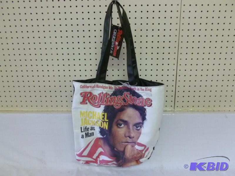 lot 183 image: Collectible Rolling Stone Michael Jackson han...