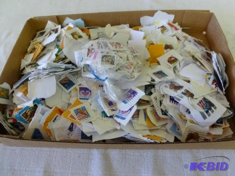 lot 266 image: Huge lot of used collector stamps....