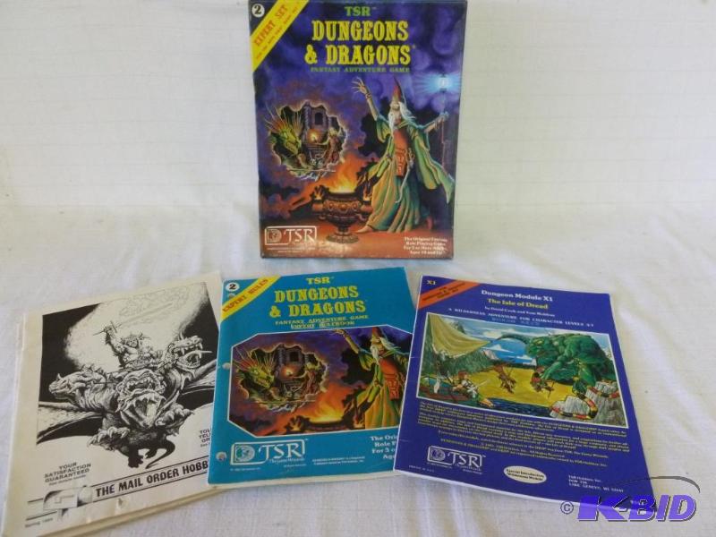 lot 277 image: Collectible TSR 1980 Dungeons & Dragons f...