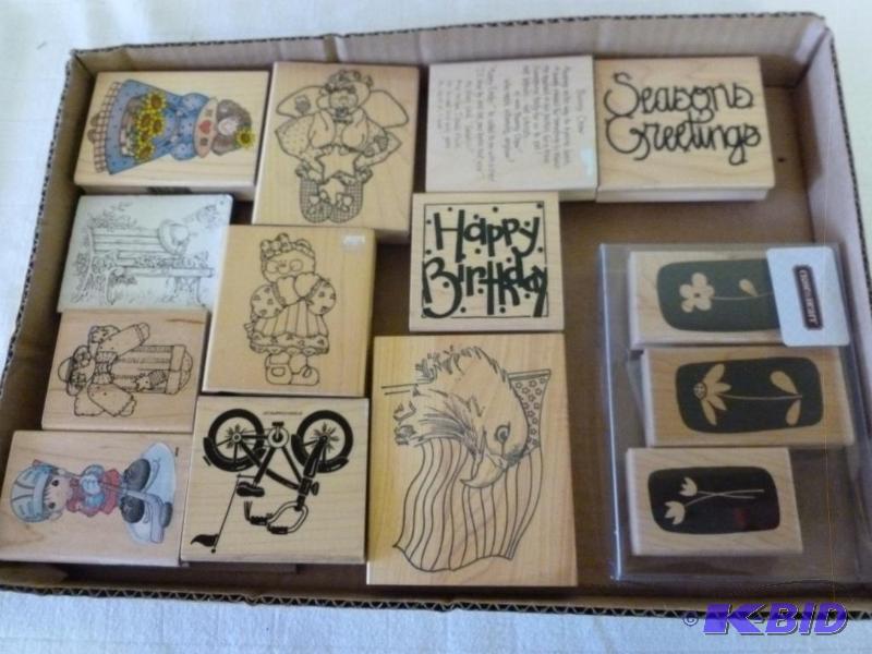 lot 304 image: Lot of thirteen wooden bodied and rubber craf...
