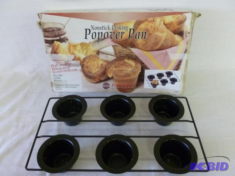 lot 67 image: Norpro nonstick linking popover pan, comes in...