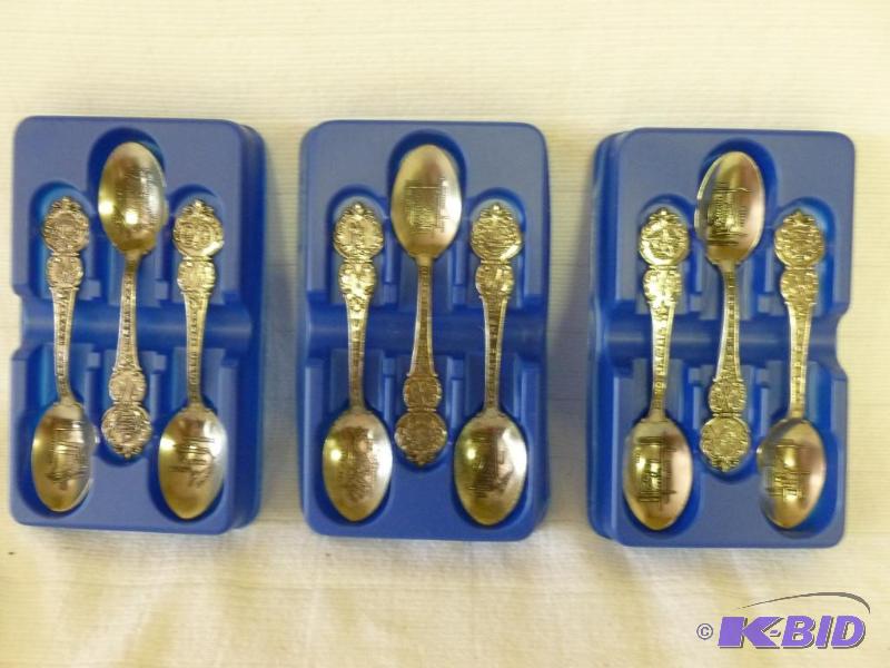 lot 88 image: This lot consists of three sets of three Amer...