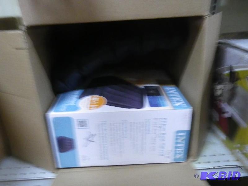 Intex air bed and pillow...