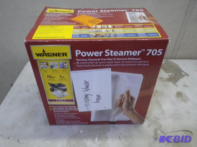 Wagner power steamer...