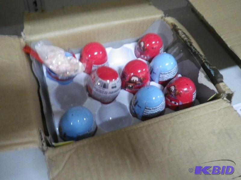 Cars  Planes candies, dirty outside box...