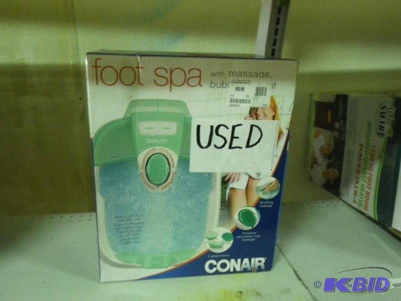 Conair foot spa, used...