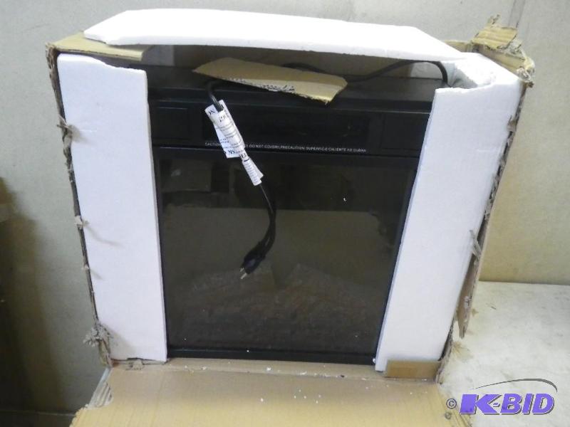 electric fireplace...