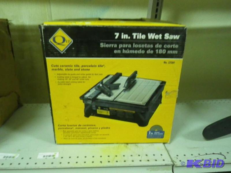 7 in tile saw...