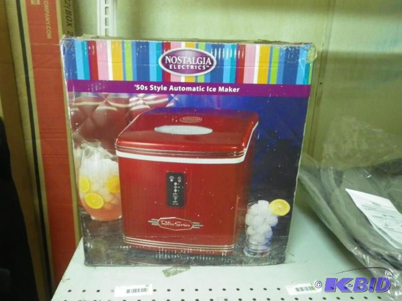 Nostalgia ice maker...
